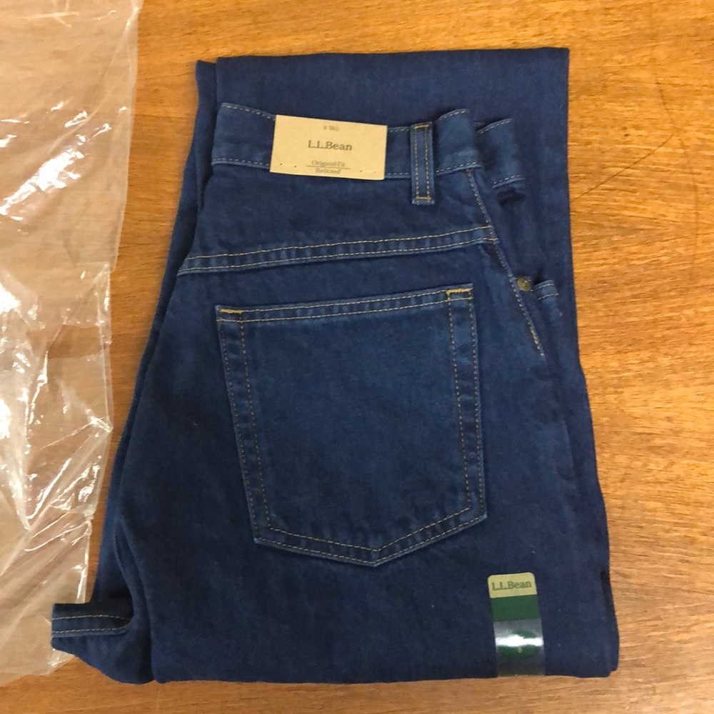 LL Bean brand new jeans
